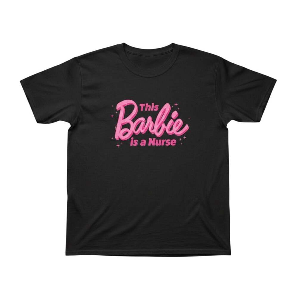 Port & Company This Barbie Is A Nurse Graphic T-Shirt/0110